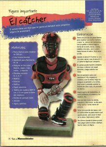 BEISBALL CATCHER PASO A PASO ARTESANIARUEDA